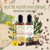 Dúo De Aceites Orgánicos Para Masaje Corporal Con Vitamina E
