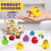 Playbees Assortment Rubber Duck Toy Duckies - 25 Pack -