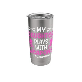 Color Guard Mom Funny Color Guard Mother Guard Mama Stainless Steel Insulated Tumbler