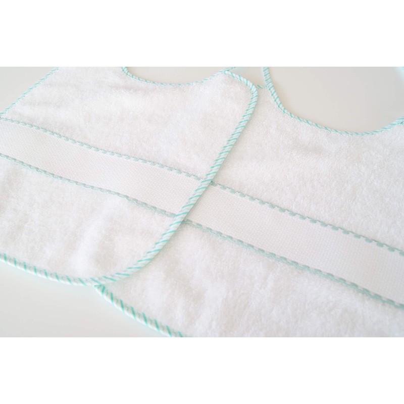 Interbaby 00042 Pack of 12 Cross Stitch Bibs 20 x
