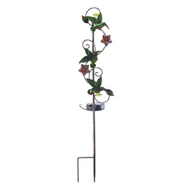 Solar Iron Lawn Lamp Waterproof Garden Stake Light Patio Decoration Landscape Light