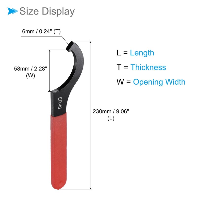 CoCud Coil Over Spanner Wrench C Pin Spanner Hook Wrench