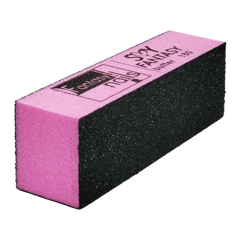 Lima Bloque Pulidor Fantasy Nails Cuadrada Rosa Pack 5 Uds