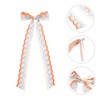 Baluue Fabric Hair Barrette Clip for Women Sweet Bowknot Design