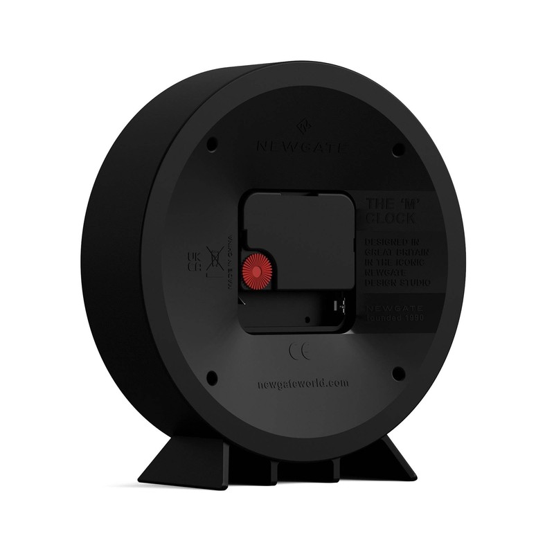 NEWGATE® M Mantel Echo Desk Clock | Modern Round Design