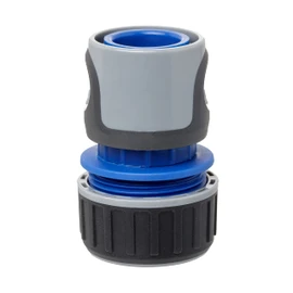 TATAY Premium Quick Connector for 3/4’ 19mm Hose, Universal Connector to Fitting, Easy Installation, Solar Protection, Grey - Black
