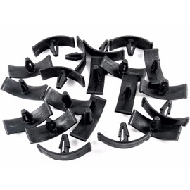 Retro-Motive Hood Insulation Pad Retainer Clips- Fits 1/4" Hole- for Mopar- Qty.20- #40