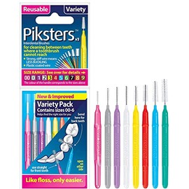 PIKSTERS - for cleaning between teeth-All Size - 8Pk (Variety of sizes)