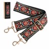 Purse Strap,2" Wide Shoulder Strap Adjustable Replacement,Multi-Pattern Crossbody Canvas Bag
