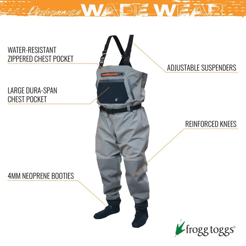 Frogg Toggs Sierran Breathable Stockingfoot Chest Wader