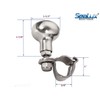 SeaLux Marine Boat Steering Wheel Turning/Control Knob/Suicide Knob -1-1/2" Grip