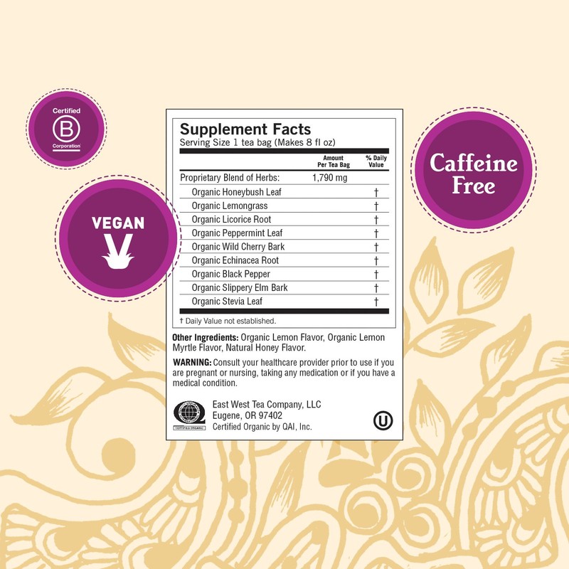 Yogi Tea - Honey Lemon Throat Comfort (4 Pack) -