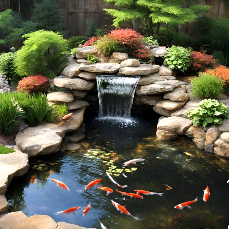NFESOLAR Pond Waterfall Spillway Kit for Outdoor Pond up to