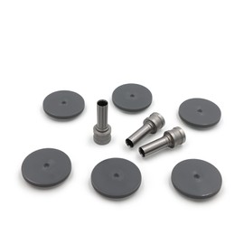 CARL 60002 Replacement Punch Head/Disk Set for Xhc-150 Punch, 3 9/32 Heads & 6 Disks/Set