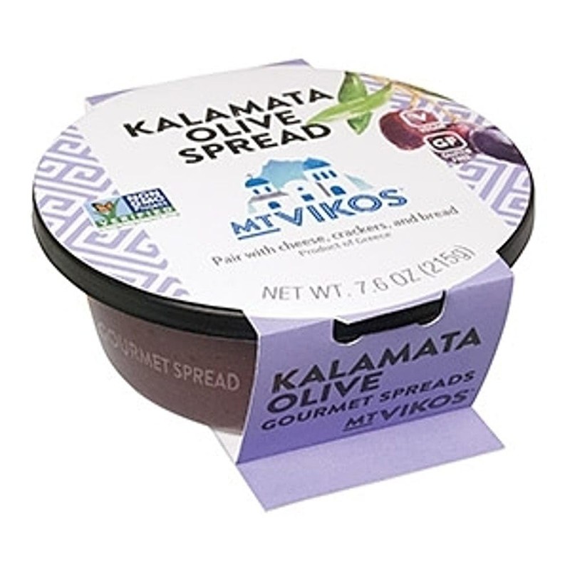 Mt Vikos Kalamata Olive Spread, 7.6 oz, 6 Pack