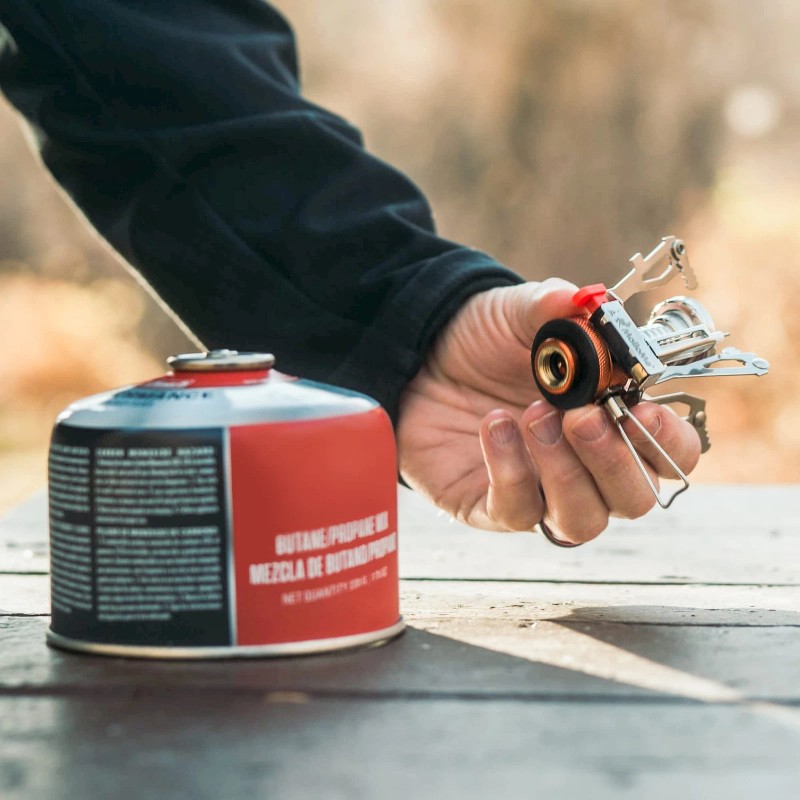 MalloMe Backpacking Stove - Portable Camping Stove - Small Backpack