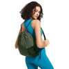 WANDF Drawstring Backpack with Shoulder Pad, Sports Gym Backpack with