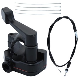 Atunee 22mm Thumb Throttle Cable Accelerator Handle Assembly Fit for 50cc 70cc 90cc 110cc 125cc 150cc 200cc & 250cc