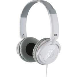 Yamaha HPH-100WH Headphones White - Closed On-Ear Headphones for Unique Sound & Dynamic Sound - Ideal as Accessories for Yamaha Keyboards & Digital Pianos
