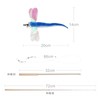 SONGWAY Cat Toy, Cat Toy, Cat Toy, 3-Point Flying Dragonfly,