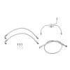 XR Road Glide 16"-18" Handlebar Stainless Steel Brake Line Kit