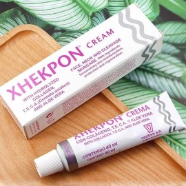 Xhekpon Crema Antiedad Facial Cuello Y Escote Colágeno Aloe