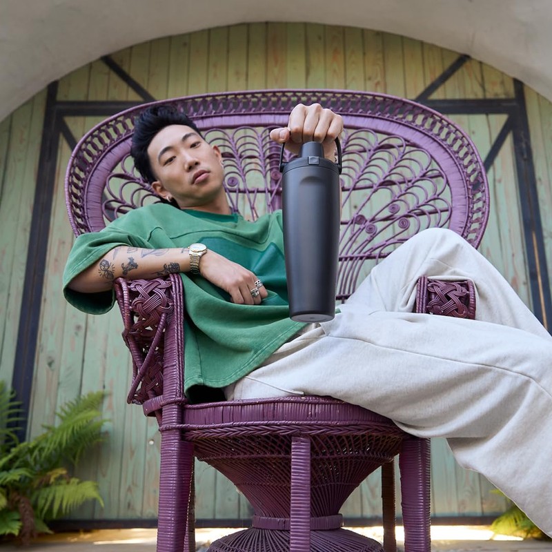 Owala FreeSip Sway Insulated Stainless Steel Water Bottle with Two-Way