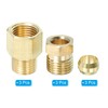 PATIKIL Brass Tube Fitting 6mm Tube OD 1/8 BSP Male