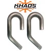 Khaos Motorsports 2" 180 and 45 Degree Combo 16ga Aluminized
