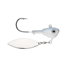 Buckeye Lures SSBS38AL 3129-0195 Su-Spin Single Fishing Equipment, Pearl, 3/8 oz