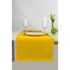 Lemos Home Cotton Table Runner 45 x 150 mm, yellow,