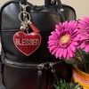 Popfizzy Red Blessed Keychain Accessories, Backpack Key Chain, Rhinestone Purse