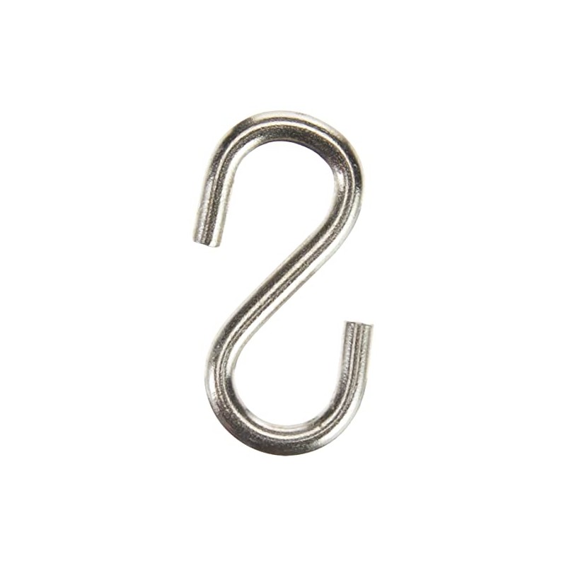 Chapuis 230/17Z 100 S-Hooks Zinc-Coated Steel Diameter 3 mm Opening