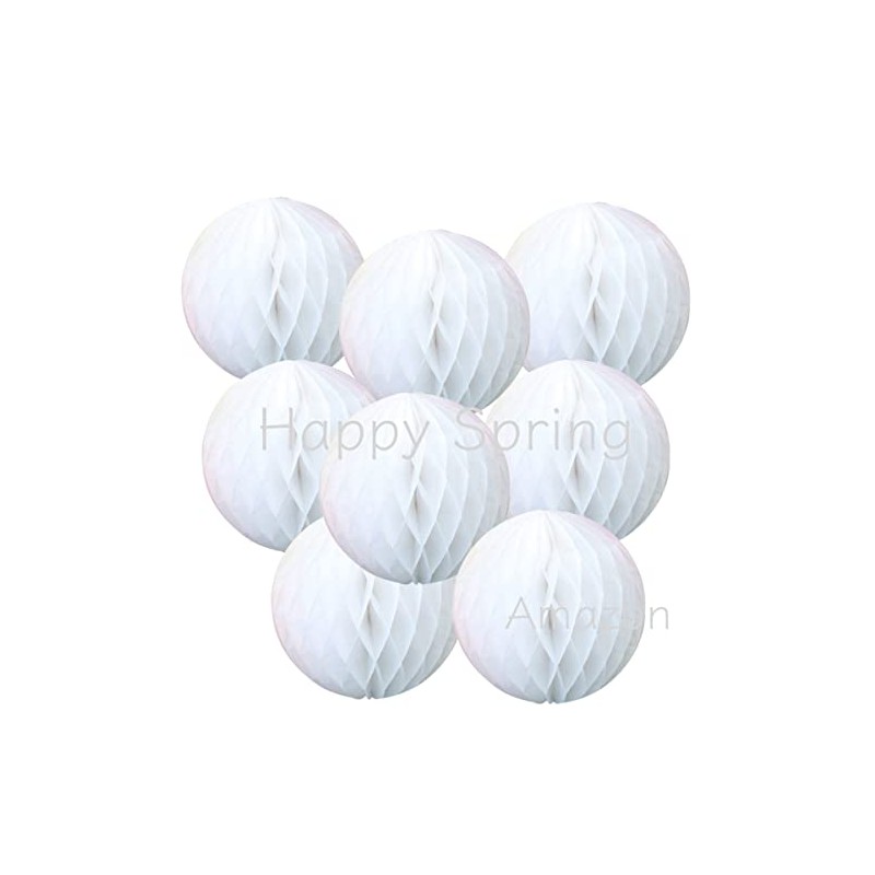 Happy Spring New Year Wedding Decoration Honeycomb Ball Set of