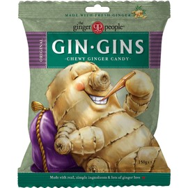 The Ginger People The Ginger People Gin Gin Original Chewy Candy Bag 150 g, Pack of 1