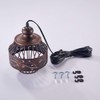YLONG-ZS Vintage Hanging Lamp Plug in Pendant Lights,Hanging Lights with