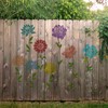 Keluna Large Flower Stencils, 10 Pcs Reusable Flower Stencils for