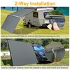 Yescom 6.4x6.7 Ft RV Awning Side Wall for Car Side