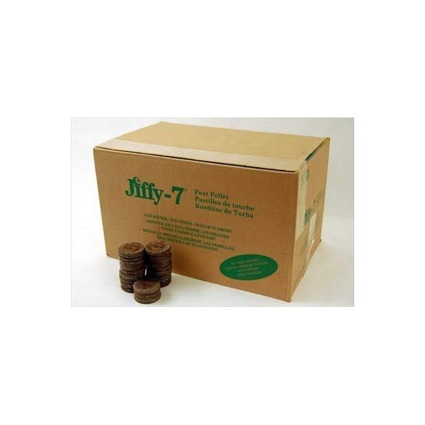 500 Count - Jiffy 7 Peat Soil Pellets Seed Starting