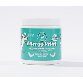 Dog Allergy Relief Supplement with Colostrum and Apple Cider Vinegar
