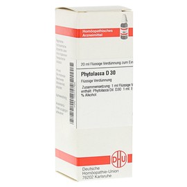 DHU Phytolacca D30 Dilution, 20 ml Solution