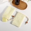 8 PCS Sisal Soap Bag Travel Soap Bar Bag,Natural Soap