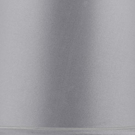 Sydnee Satin Light Gray Large Drum Lamp Shade 14" Top x 16" Bottom x 11" Slant x 11" High (Spider) Replacement with Harp and Finial - Springcrest