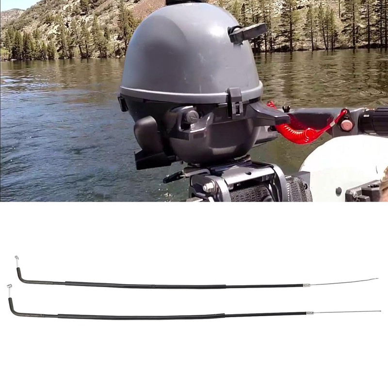 aqxreight Outboard Throttle Cable 69M F6301 10 Marine Throttle Shift