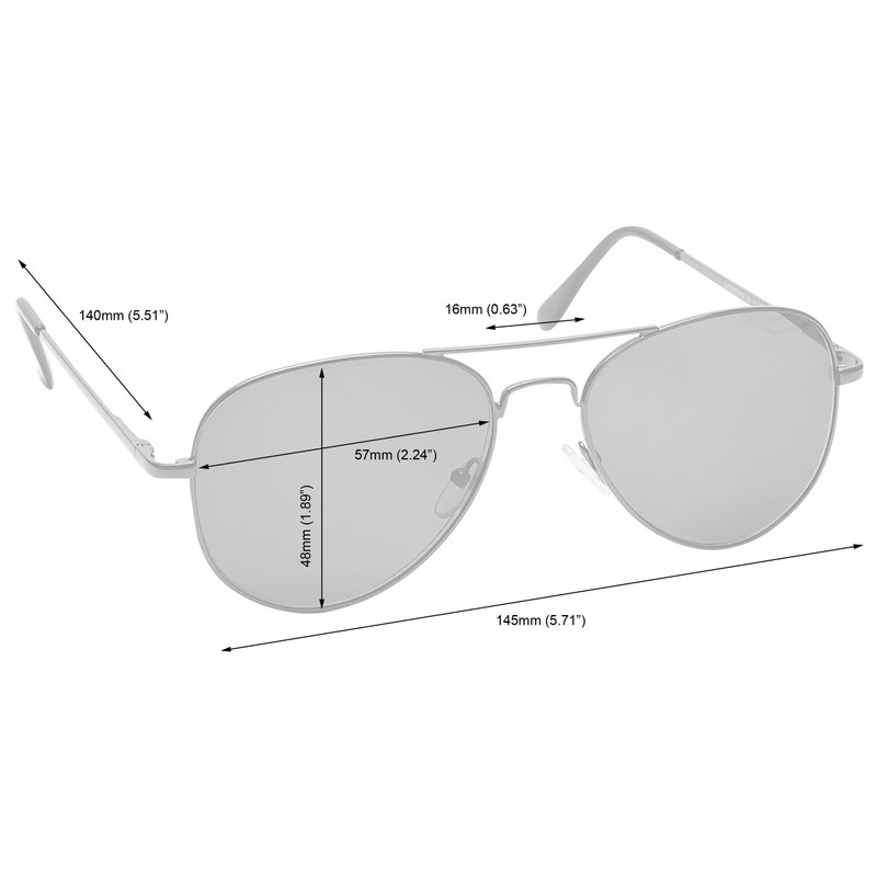 OPULIZE Gold Reading Sunglasses Metal Frame UV400 Mens Womens S8-9