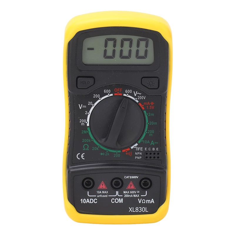 Digital Multimeter Auto Ranging High Accuracy AC DC Voltmeter Ohm