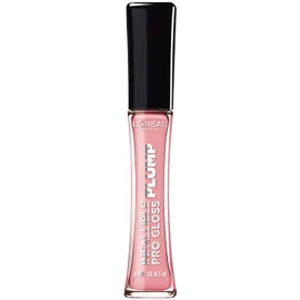L'Oreal Paris Infallible Pro Gloss Plump Lip Gloss with Hyaluronic Acid, Long Lasting Plumping Shine, Lips Look Instantly Fuller and More Plump, Flush, 0.21 fl. oz.