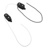 4 String Pickup Set Vintage 2 Outputs 6.9k Magnetic Single