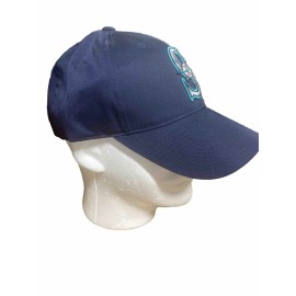 Outdoor Cap Seattle Mariners Hat Snapback One Size Navy Blue Curved Brim Green White Logo