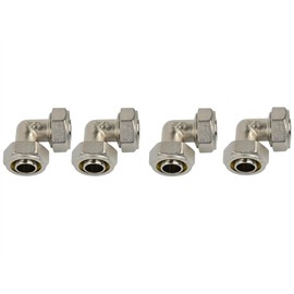 4PK-M8067 3/4" For MaxLINE Compressed Air Piping Elbow Fitting Double O-Ring Seal New